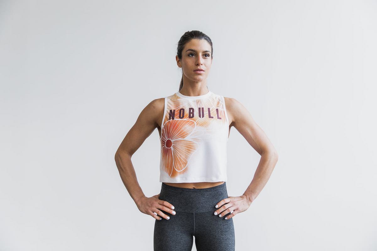 Nobull Muscle Women\'s Tank Tops Gold | Australia (QI8125)